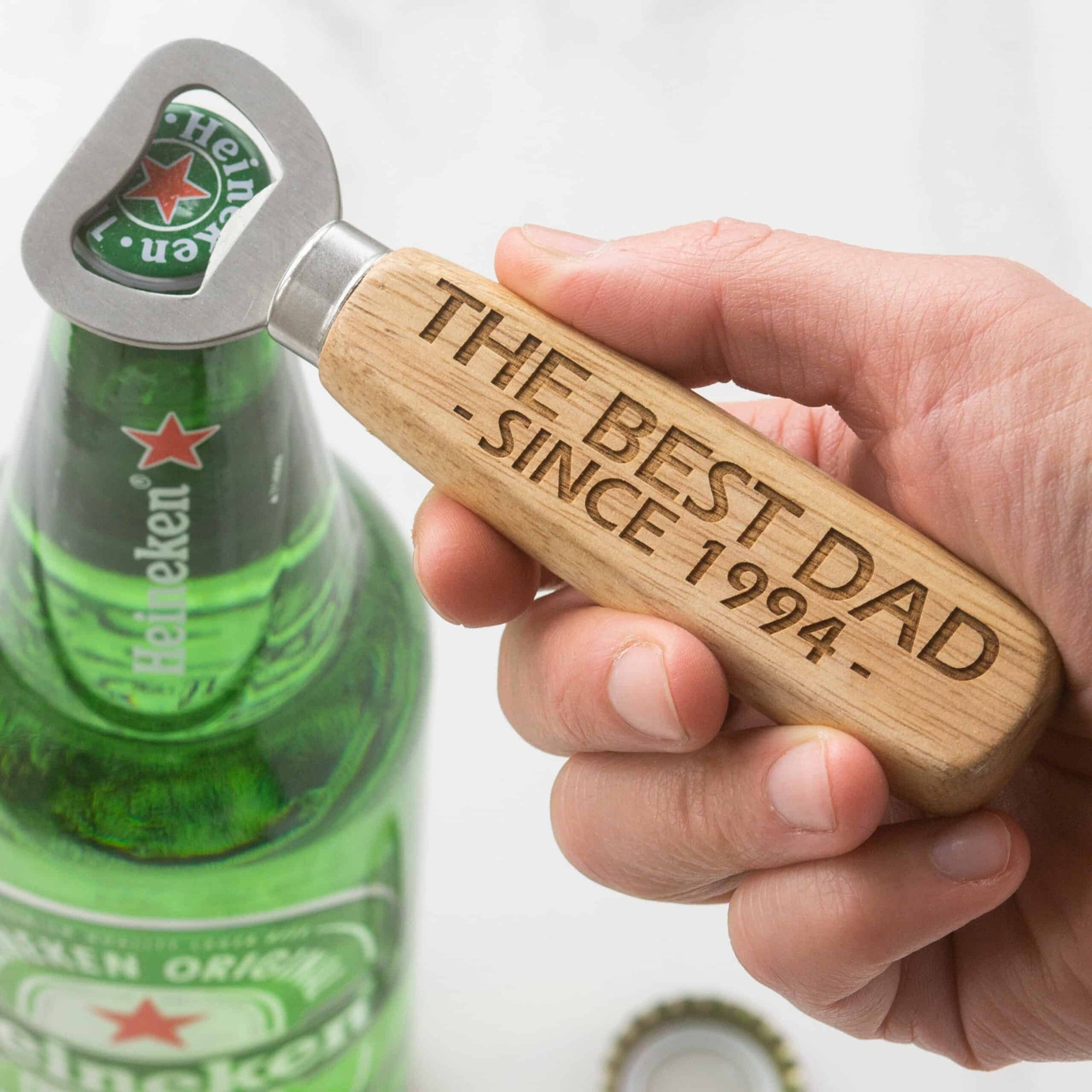 Personalised Established Wooden Bottle Opener