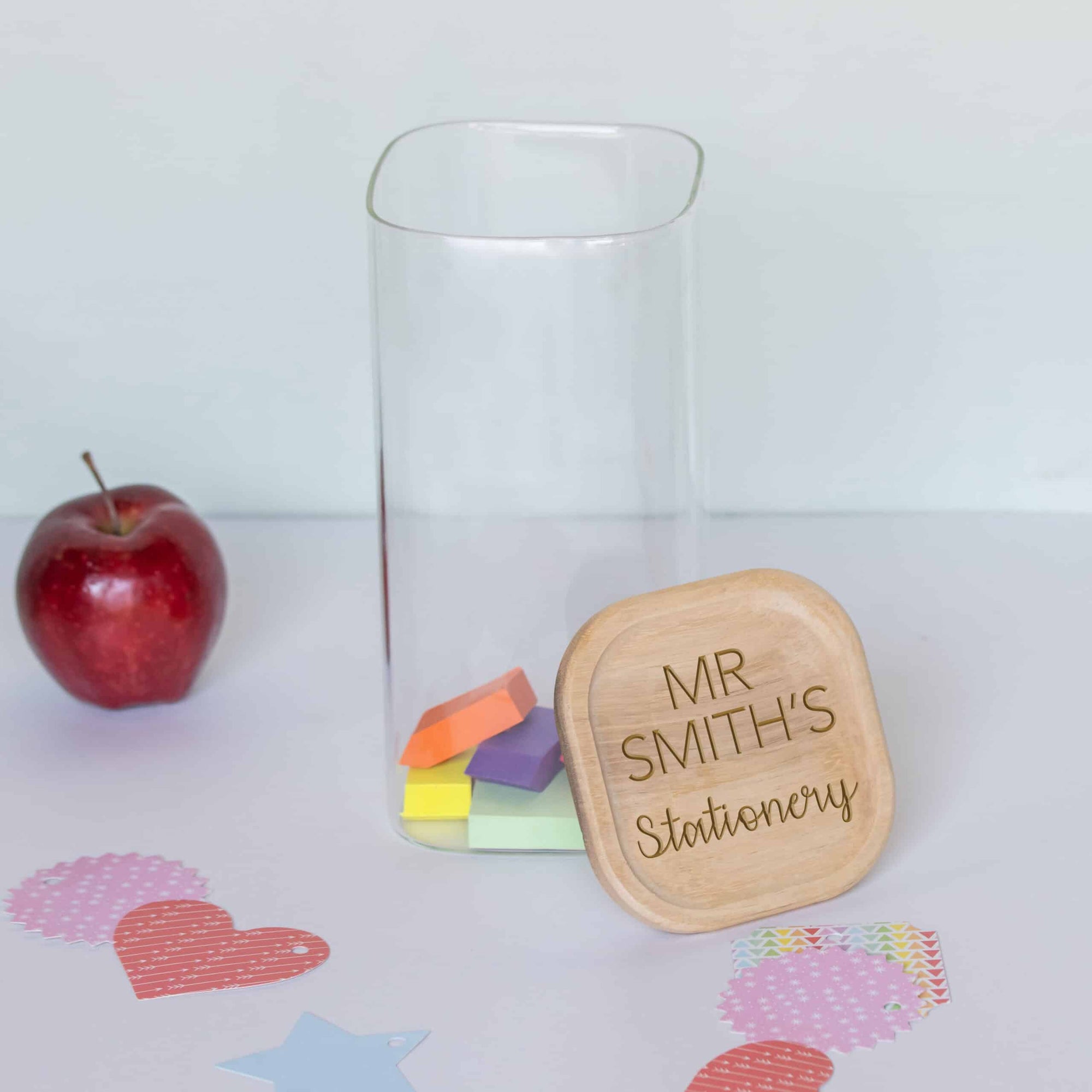 Personalised Engraved Teacher Storage Jar