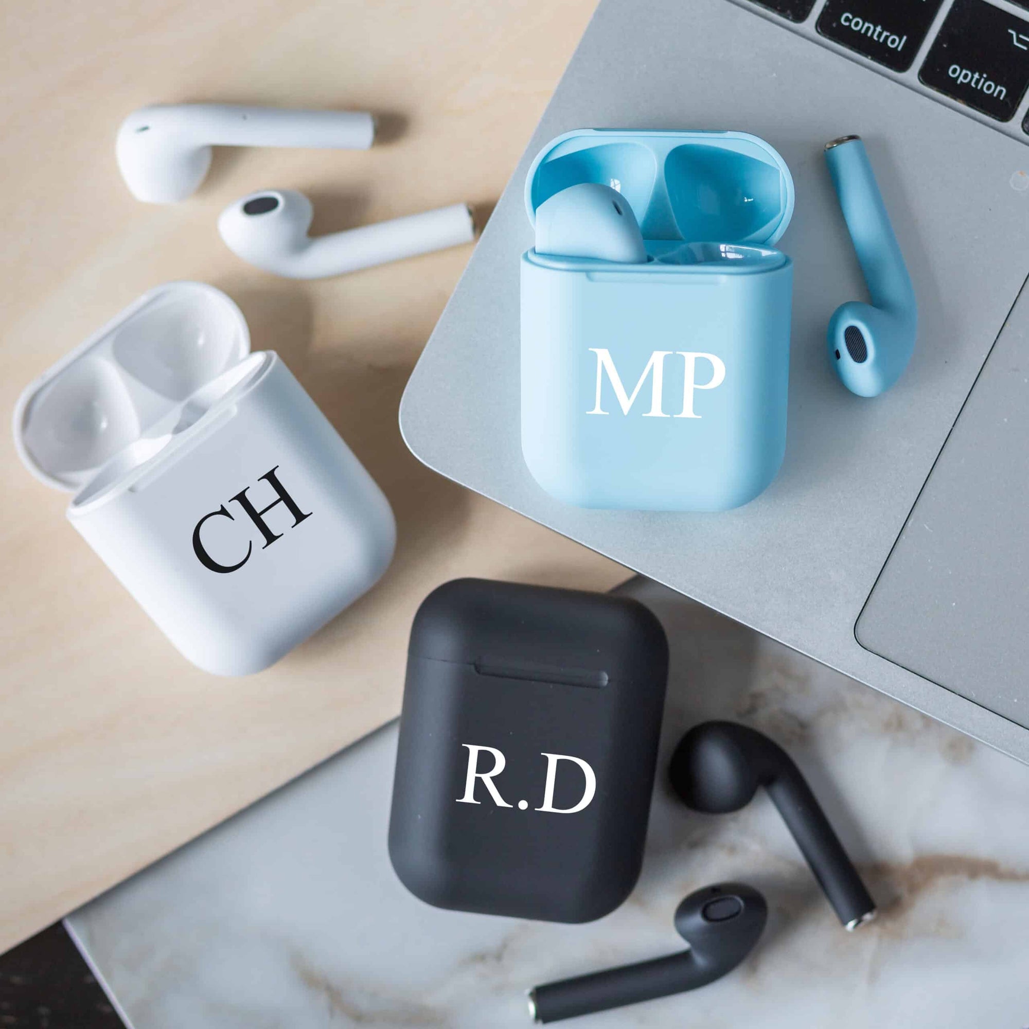 Personalised Wireless Headphones - Initials
