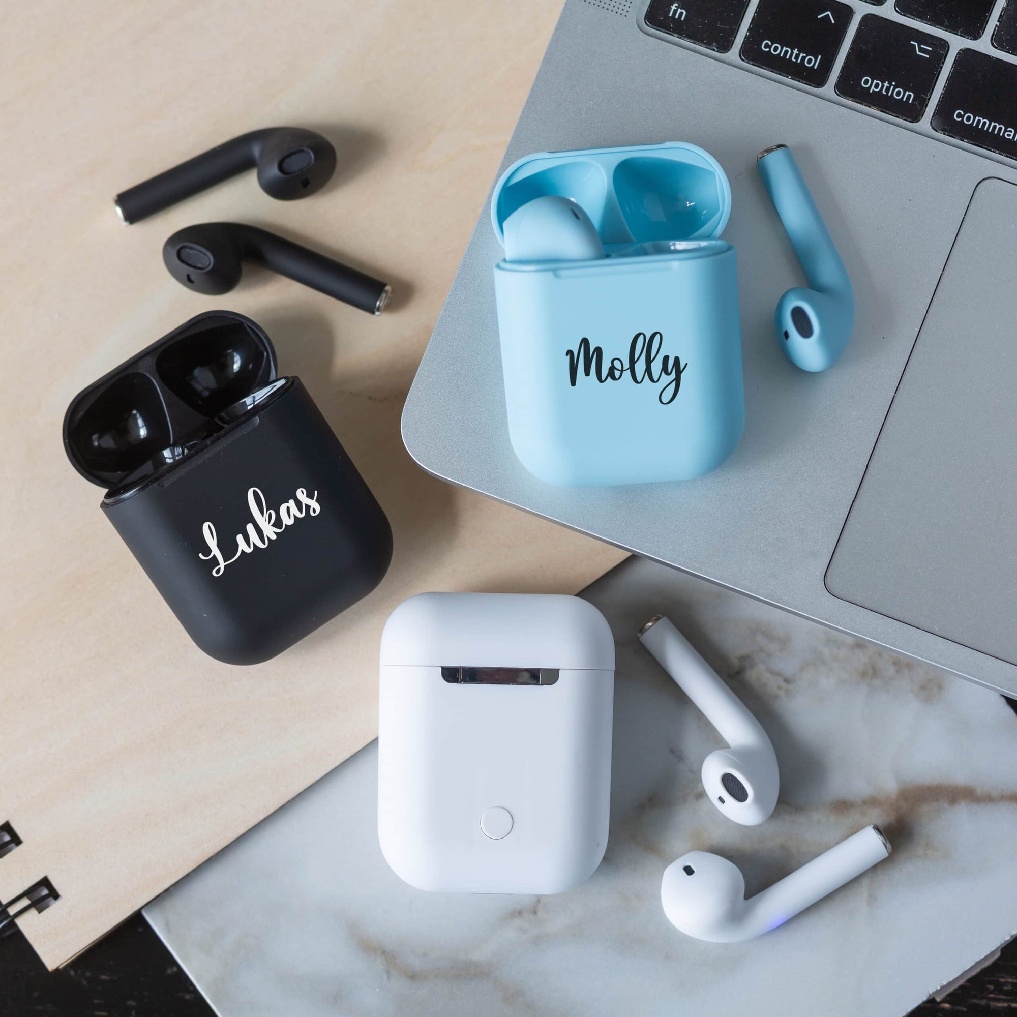 Personalised Wireless Headphones - Name