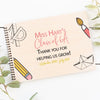 Personalised Teacher's Class Memory Scrapbook