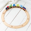 Wooden Circle Train Track