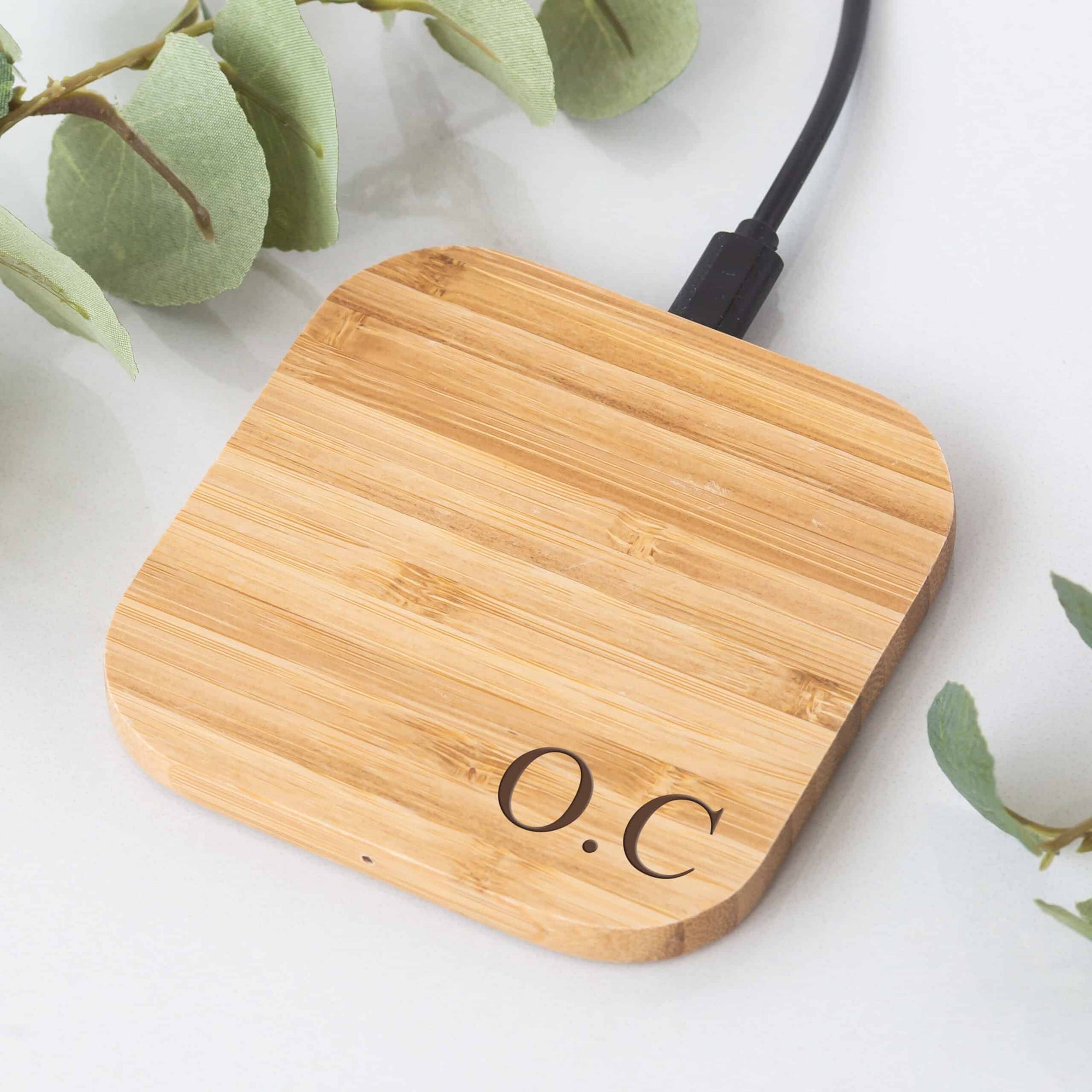 Personalised Initial Wireless Phone Charger