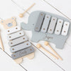 Personalised Kids Wooden Teddy or Elephant Xylophone Toy