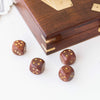 Personalised Wooden Card & Dice Game Set