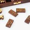 Personalised Wooden Card & Dice Game Set