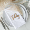 Personalised Scripted Wooden Wedding Place Name