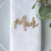 Personalised Scripted Wooden Wedding Place Name