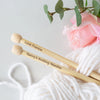 Personalised Bamboo Knitting Needles