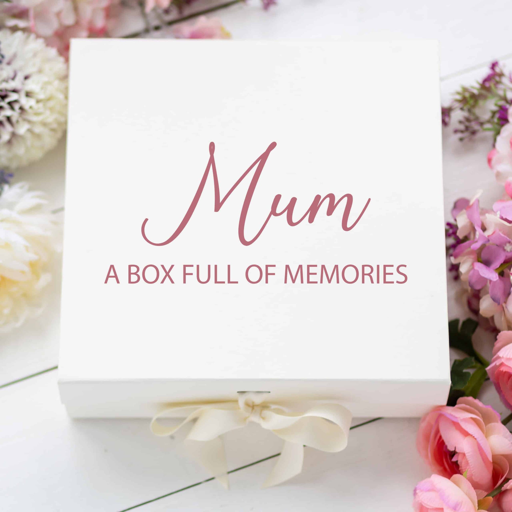 Personalised Memory Box - Choose Your Colour