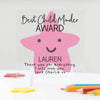 Personalised Best Nursery Award Acrylic Plaque