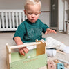 Personalised Wooden Teddy Toolbox Toy
