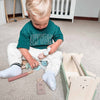 Personalised Wooden Teddy Toolbox Toy