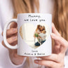 Personalised I Love You Photo Upload Mug