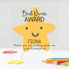 Personalised Best Nursery Award Acrylic Plaque