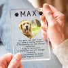Personalised Photo Pet Remembrance Acrylic Block
