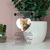 Personalised Photo Pet Remembrance Acrylic Block