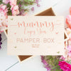 Personalised Wooden Pamper Box