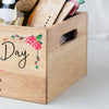 Personalised Wooden Printed Mother's Day Crate