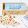 Personalised Wooden Vintage Bored 4 in 1 Game Set