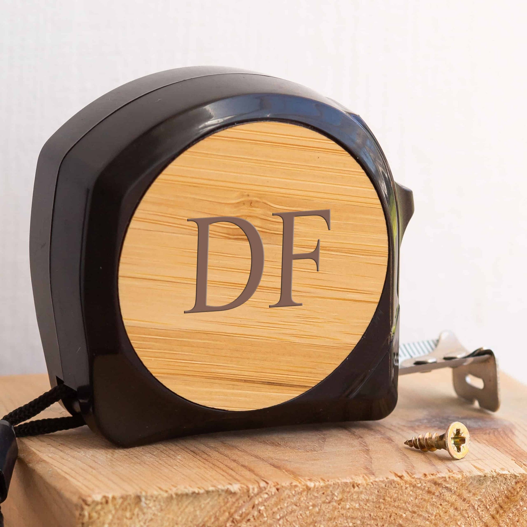 Personalised Engraved Initial Tape Measure