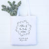 Personalised Wedding Bridesmaid Bridal Party Tote Bag
