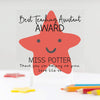 Personalised Best Nursery Award Acrylic Plaque