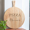 Personalised Wooden Family Pizza Board