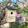 Personalised Wooden Nesting Bird Box